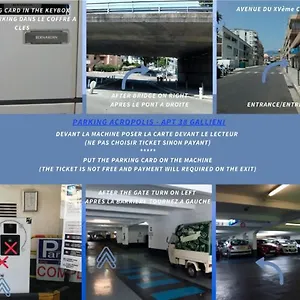 Appartement Wavebnb Confort, Central, Parking, Nice